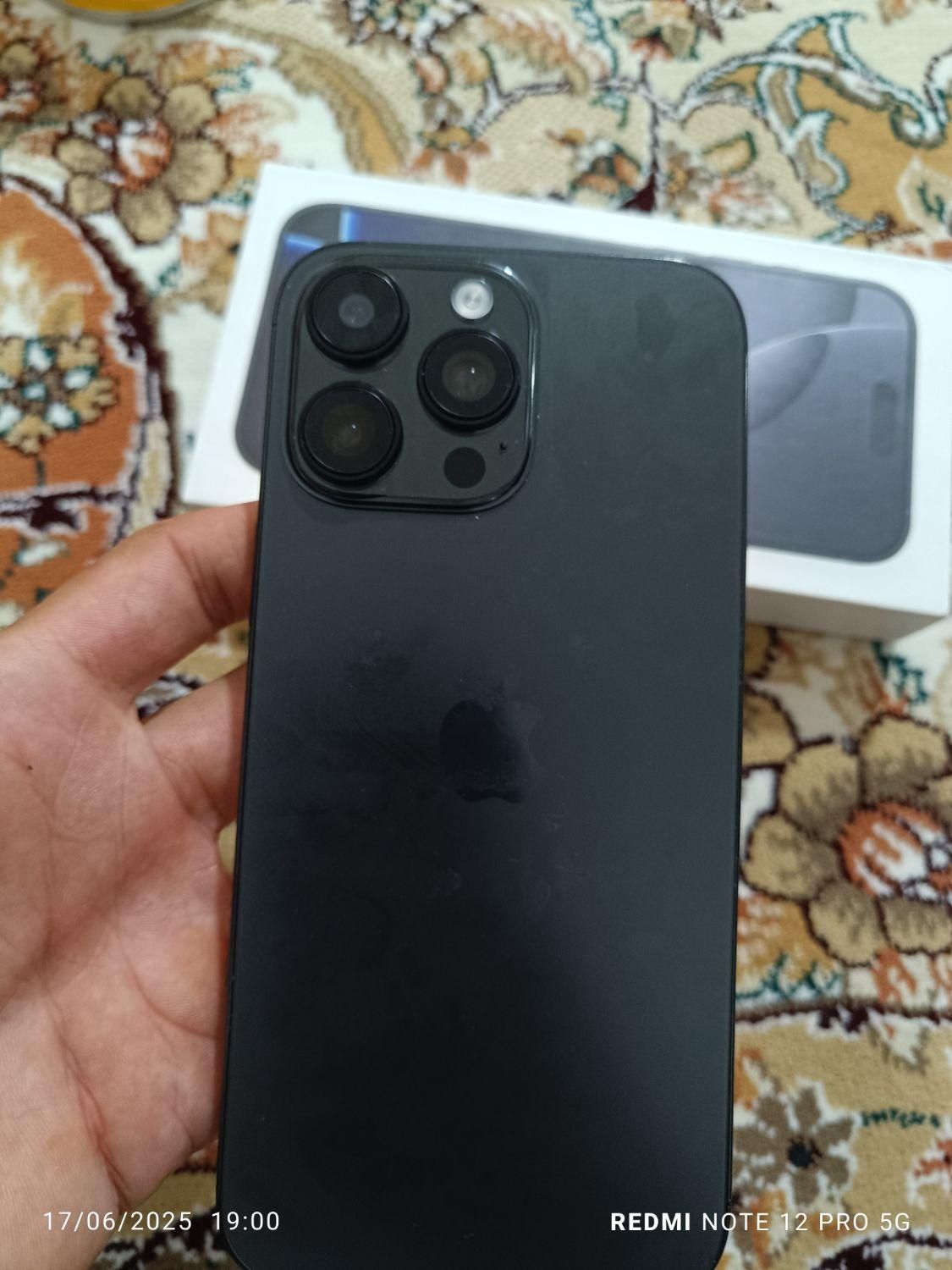 اپل iPhone 16 Pro Max با حافظهٔ ۱ ترابایت|موبایل|شیراز, میانرود|دیوار