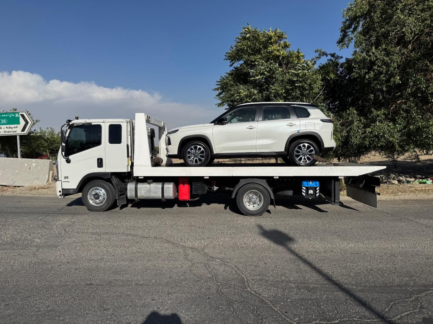 امدادخودرو خودروبر حمل خودرو یدک کش جرثقیل|خدمات حمل و نقل|اردبیل, |دیوار