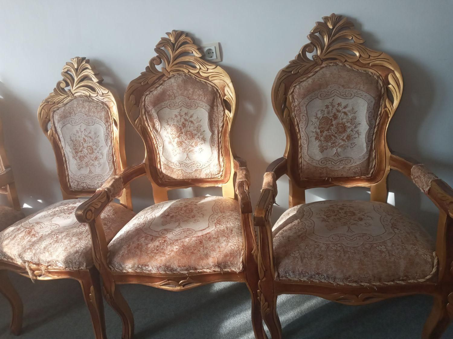 مبل سلطنتی ۹ نفره|مبلمان خانگی و میز عسلی|جیرفت, |دیوار