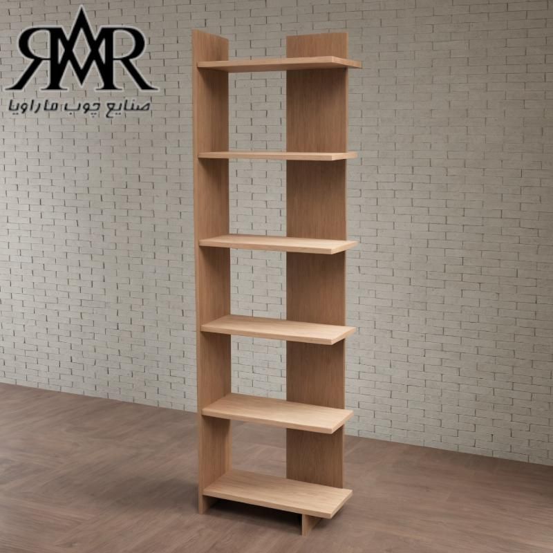 قفسه کتاب و دکوری B02 ام دی اف و چوبی|کتابخانه، شلف، قفسههای دیواری|ارومیه, |دیوار