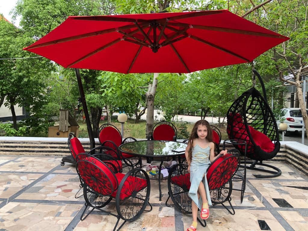 مبلمان صندلی تاب اتشدان طرح w2باغی ویلای کافه ای|صندلی و نیمکت|صفادشت, |دیوار