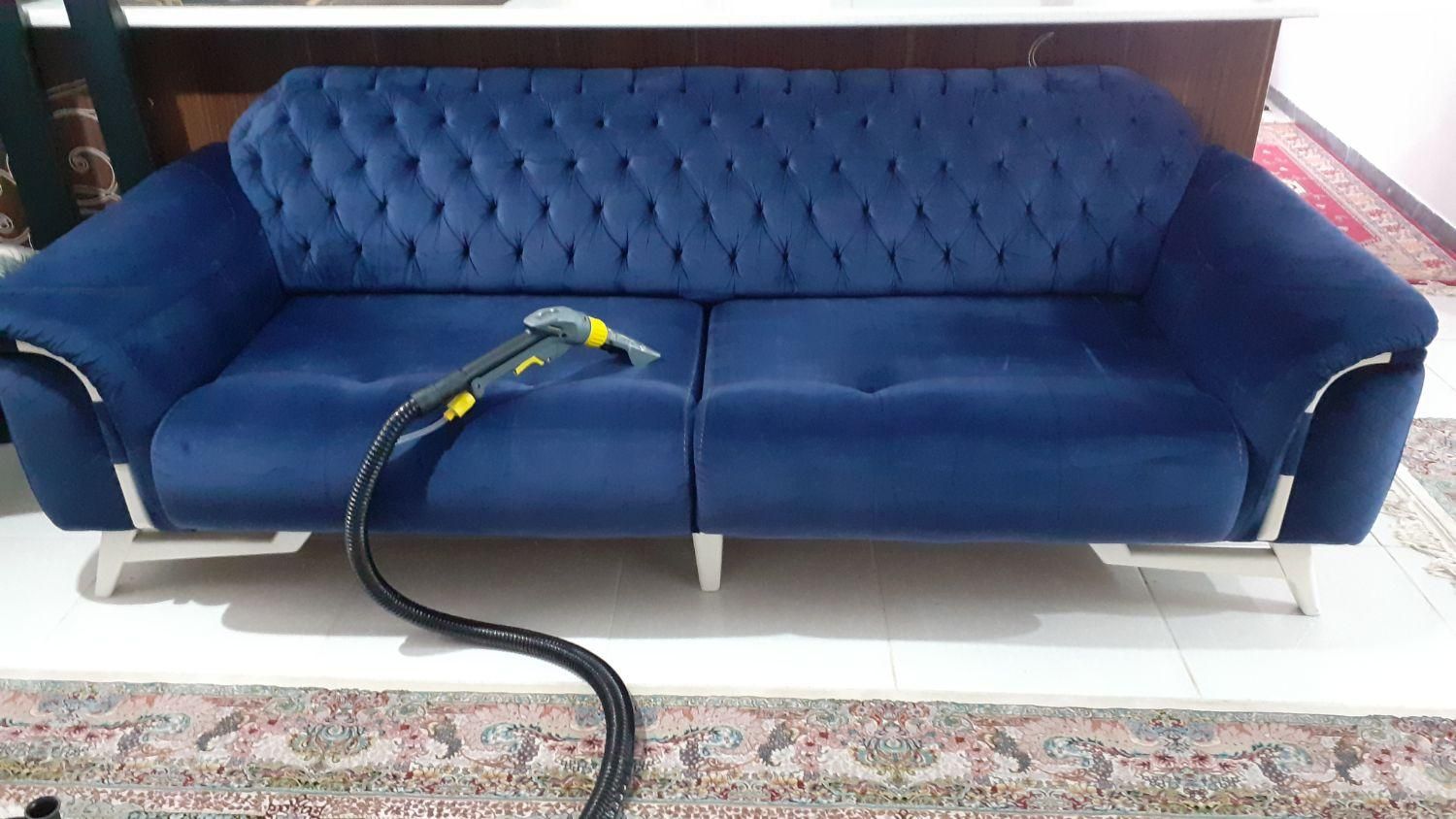 مبل شویی با دستگاه و شوینده آلمانی|خدمات نظافت|لنگرود, |دیوار