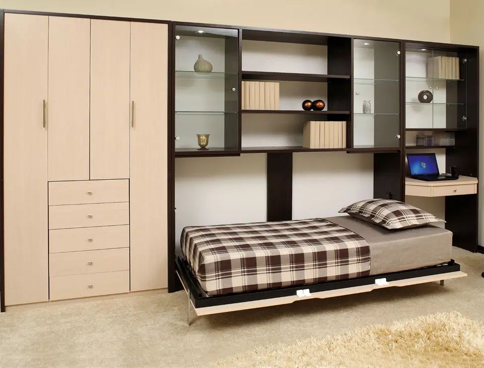 تخت کم جا،کابینت،کمد دیواری،سرویس خواب کودک|تخت و سرویس خواب|چهاردانگه (تهران), |دیوار