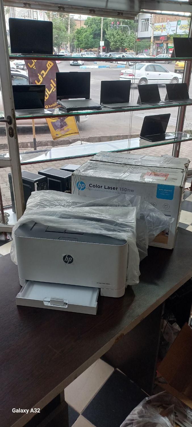 پرینتر اکبند رنگی لیزری hp 150nw وای فای دار اقساط|پرینتر، اسکنر، کپی، فکس|مرند, |دیوار