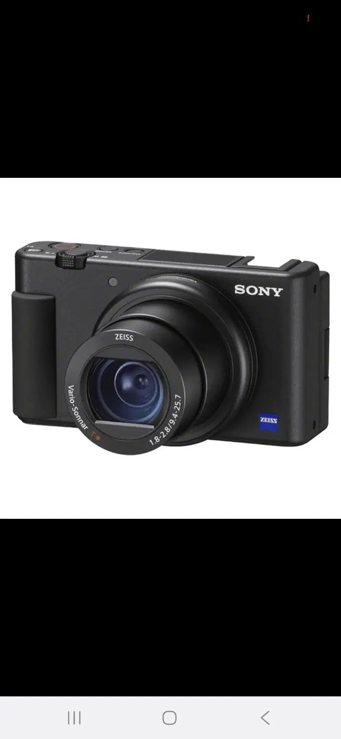 دوربین فیلم برداری سونی Sony zv1 4k|دوربین عکاسی و فیلم‌برداری|تهران, جیحون|دیوار