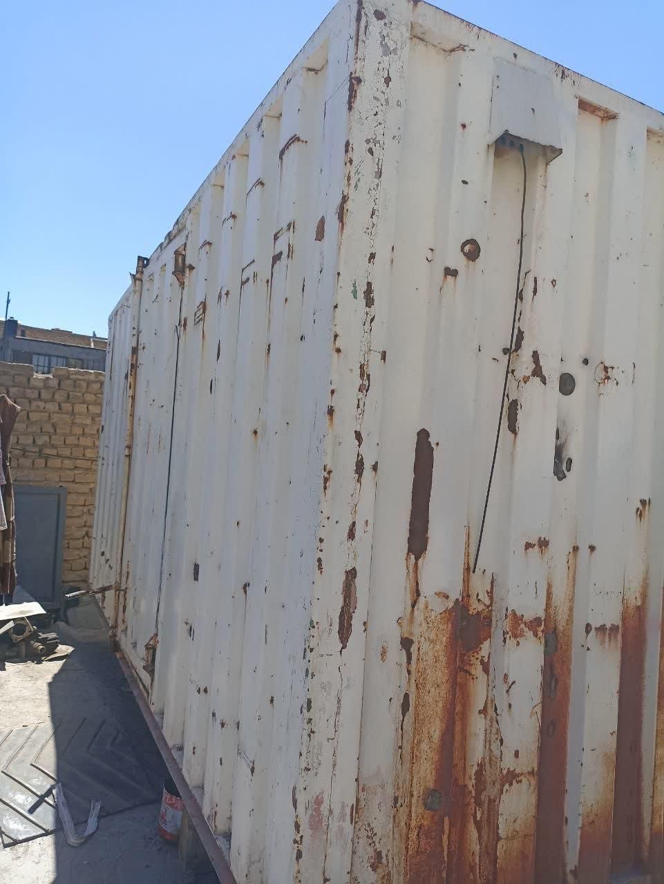کانتینر مسقف دو در خاوری|ماشین‌آلات صنعتی|مشهد, شهرک ابوذر|دیوار