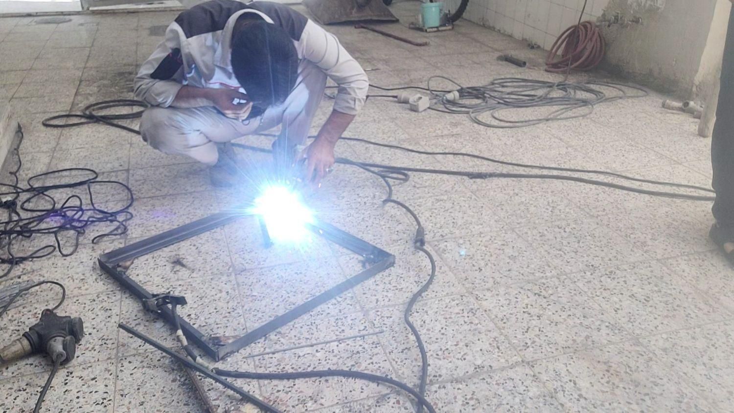 اجرای جوشکاری خورده کاری و نصب و سرویس کولر آبی|خدمات پیشه و مهارت|مشهد, توس (بلوار توس)|دیوار