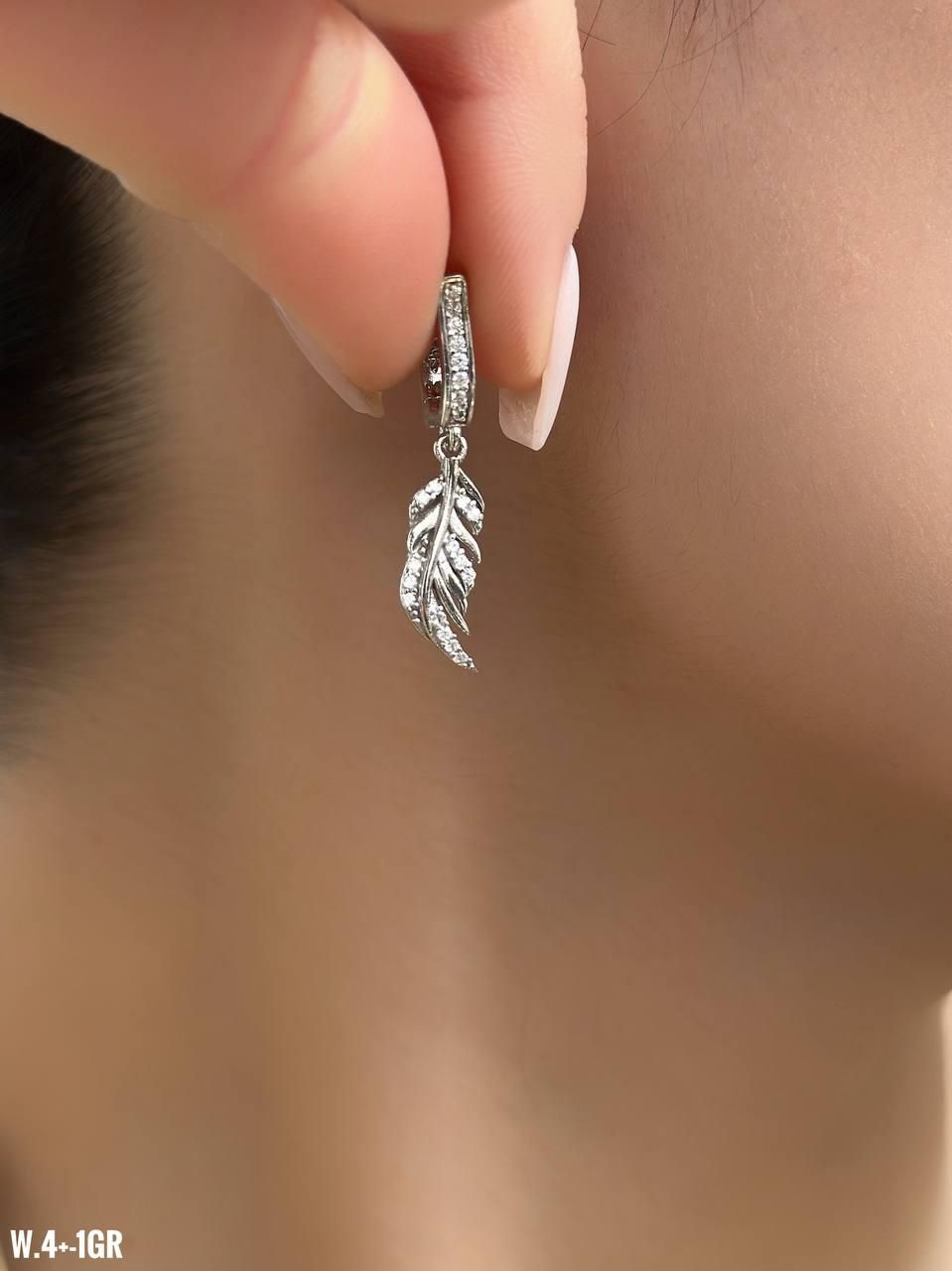 گوشواره نقره میکرو آب طلا قالب طلا کد datis-015|بدلیجات|تبریز, |دیوار