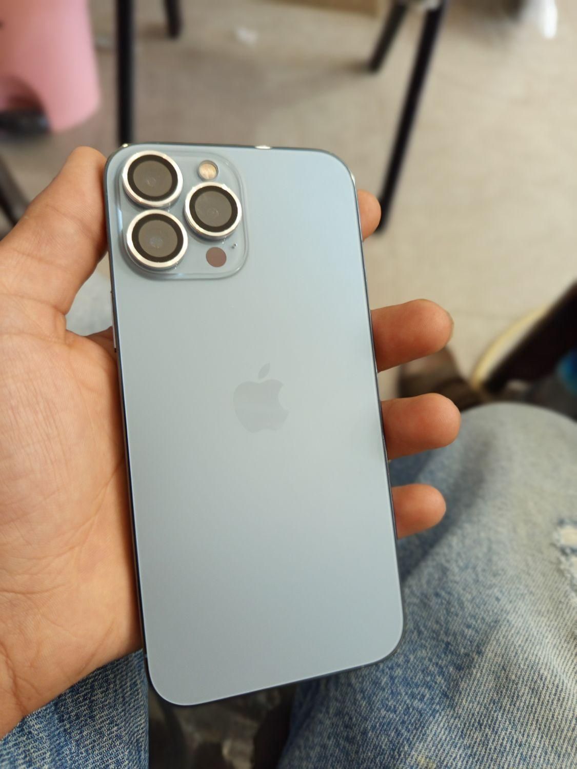 اپل zaaدوسیمiPhone 13 Pro Max با حافظهٔ ۲۵۶ گیگ|موبایل|رشت, یخسازی|دیوار