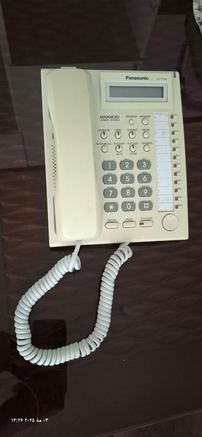 گوشی تلفن سانترال پاناسونیک|تلفن رومیزی|تهران, الهیه|دیوار