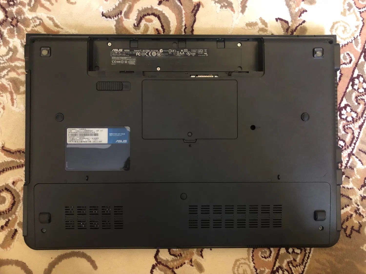 لب تاپ ایسوس n55fs|رایانه همراه|تهران, اتابک|دیوار