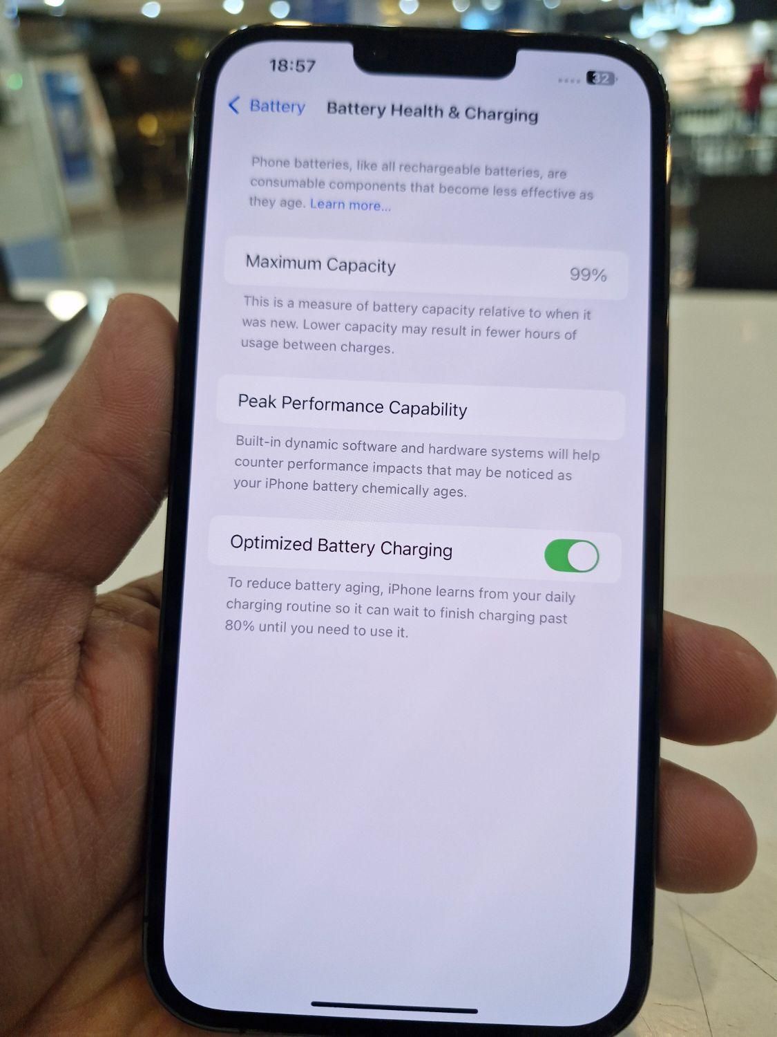 اپل iPhone 13 Pro Max با حافظهٔ ۲۵۶ گیگابایت|موبایل|یزد, |دیوار