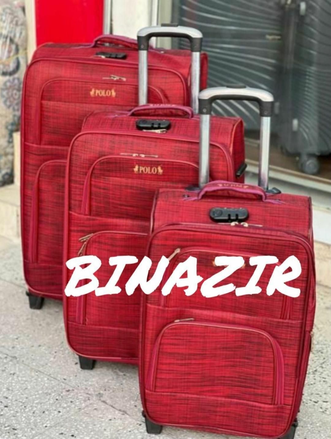 چمدان ایرانی پلو دسته جلیغه ای+کاور(تولیدی بینظیر)|کیف، کفش، کمربند|اصفهان, تخت فولاد|دیوار