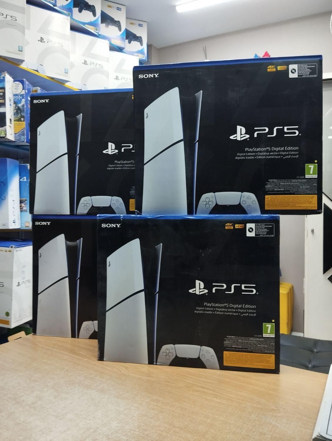 PS5 Slim 2016 Digital آکبند|کنسول، بازی ویدئویی و آنلاین|تهران, پیروزی|دیوار