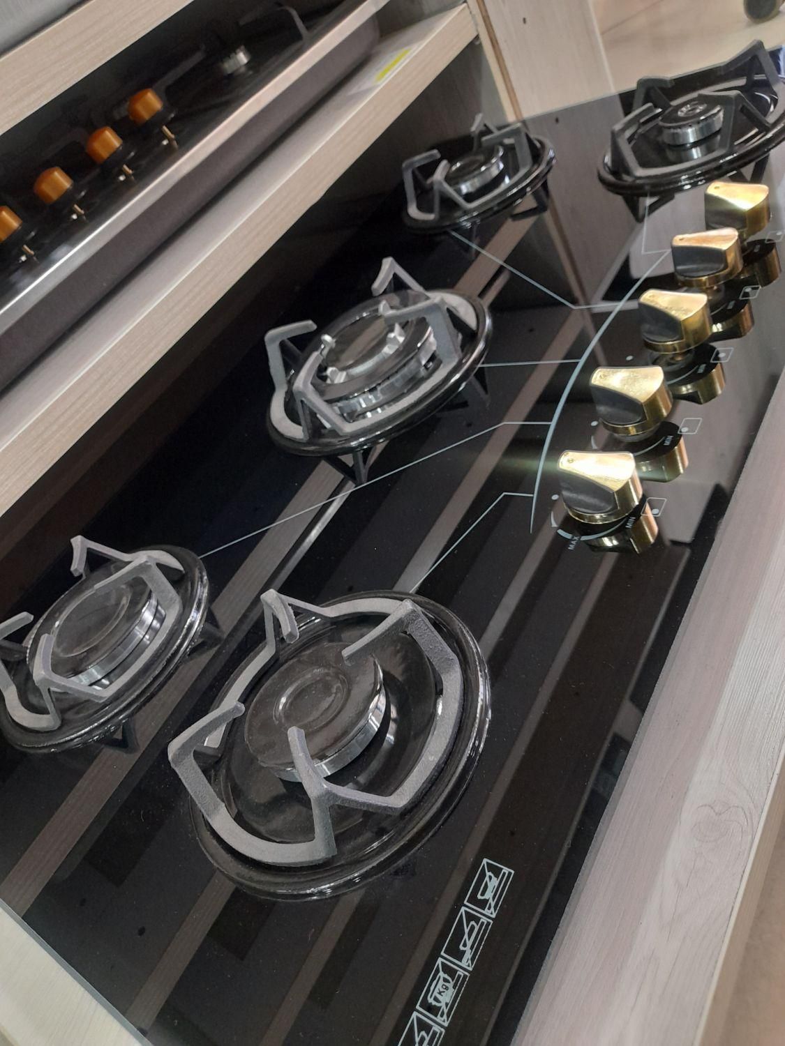 گاز صفحه شیشه ای جنرال * اثاث مارکت|اجاق گاز و لوازم برقی پخت‌وپز|سیرجان, |دیوار