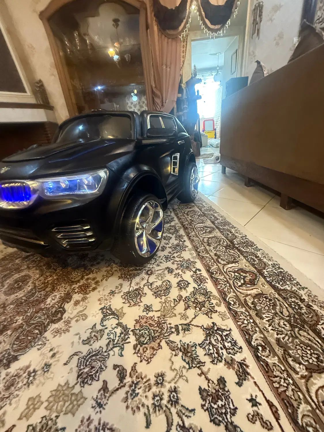 ماشین شارژی BMW شاسی بلند  و موتور شارژی|اسباب‌بازی بچه|تهران, حر|دیوار