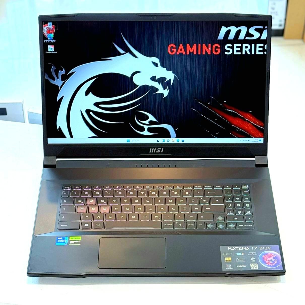 لپتاپ گیمینگ MSI Katana 17 B12V گرافیک RTX4070|رایانه همراه|شیراز, ملاصدرا|دیوار