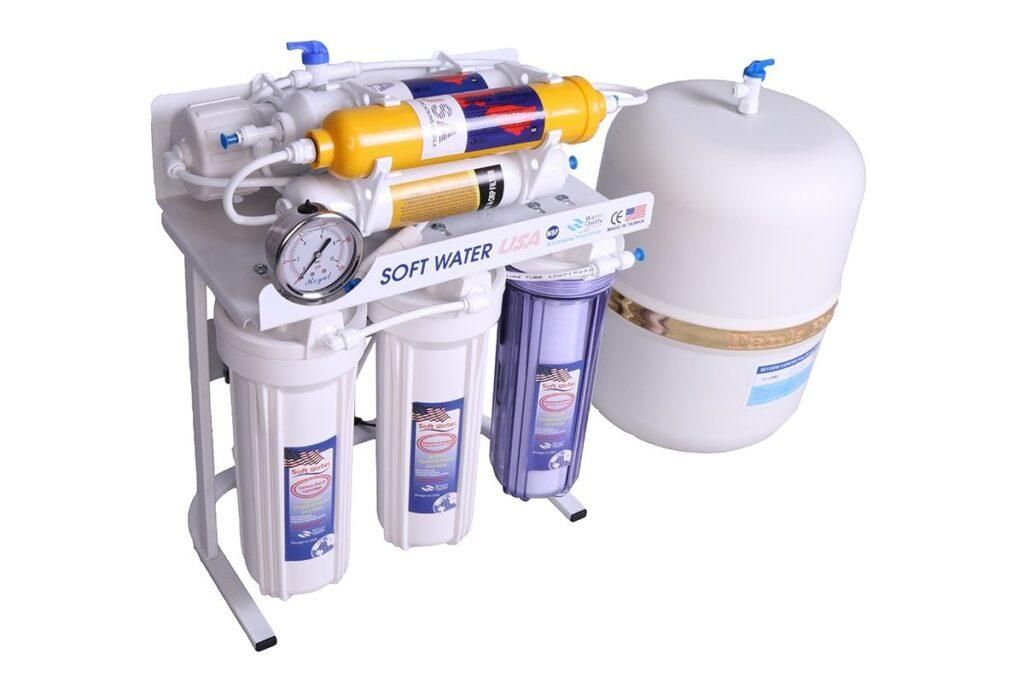 دستگاه تصفیه آب سافت واتر با پمپ تایوان|آبسردکن و تصفیه آب|رفسنجان, |دیوار