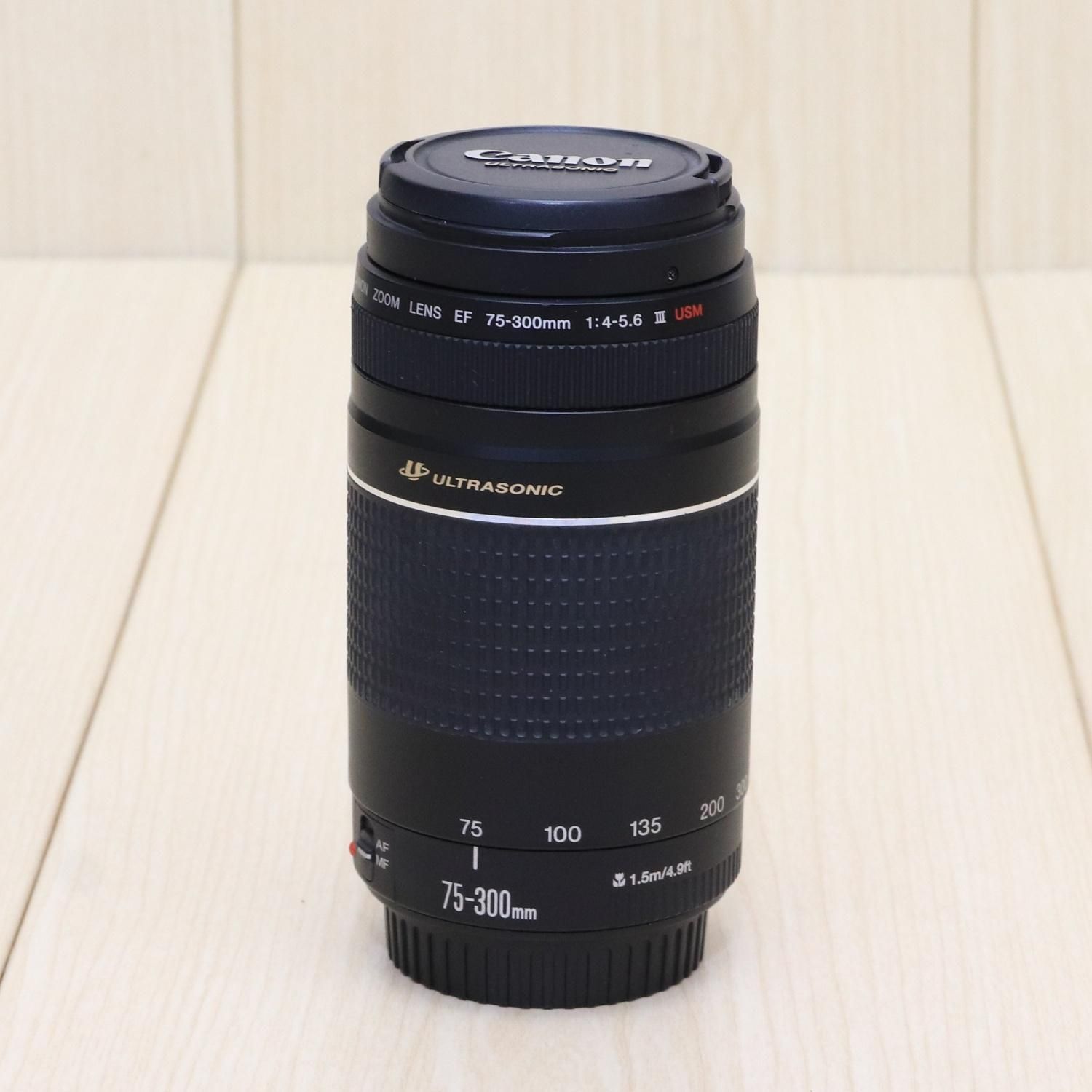 لنز تله زوم کانن Canon EF 75-300mm f/4-5.6 III|دوربین عکاسی و فیلم‌برداری|تهران, بازار|دیوار