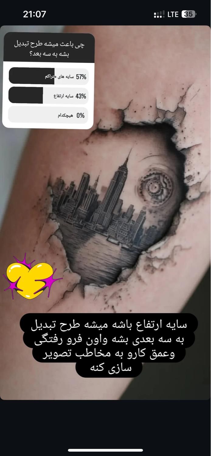 اجرای تتو بدن و اموزش تتو بدن و تتو ابرو|خدمات آرایشگری و زیبایی|فردیس, شهرک ناز|دیوار