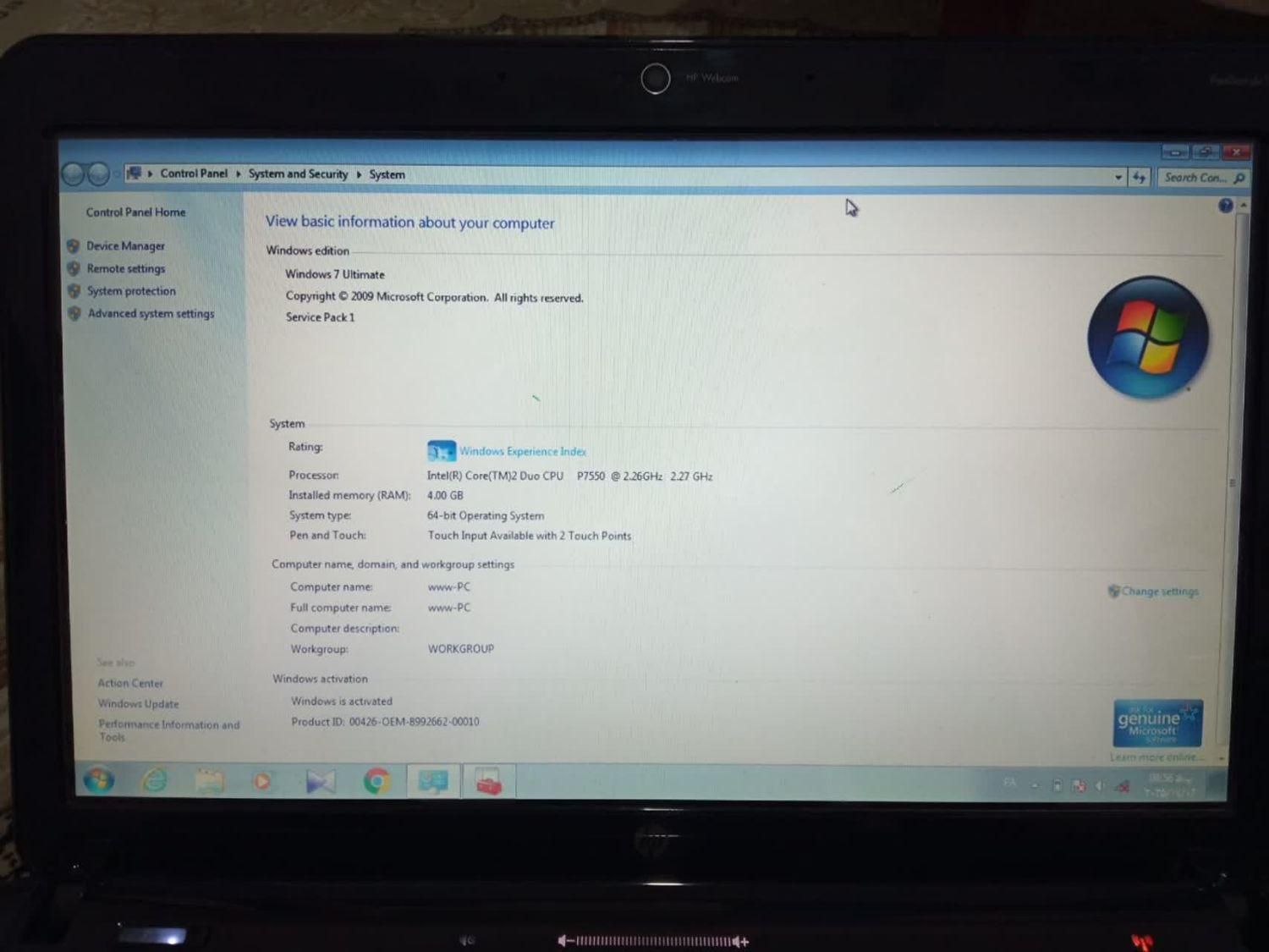 لبتاب hp لمسی نونو، با قطعات اصل و بدون باز شدگی|رایانه همراه|کرج, مارلیک|دیوار
