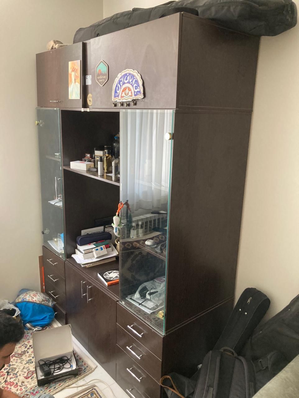 کتابخانه و شلف جادار|کتابخانه، شلف، قفسه‌های دیواری|تهران, پونک|دیوار