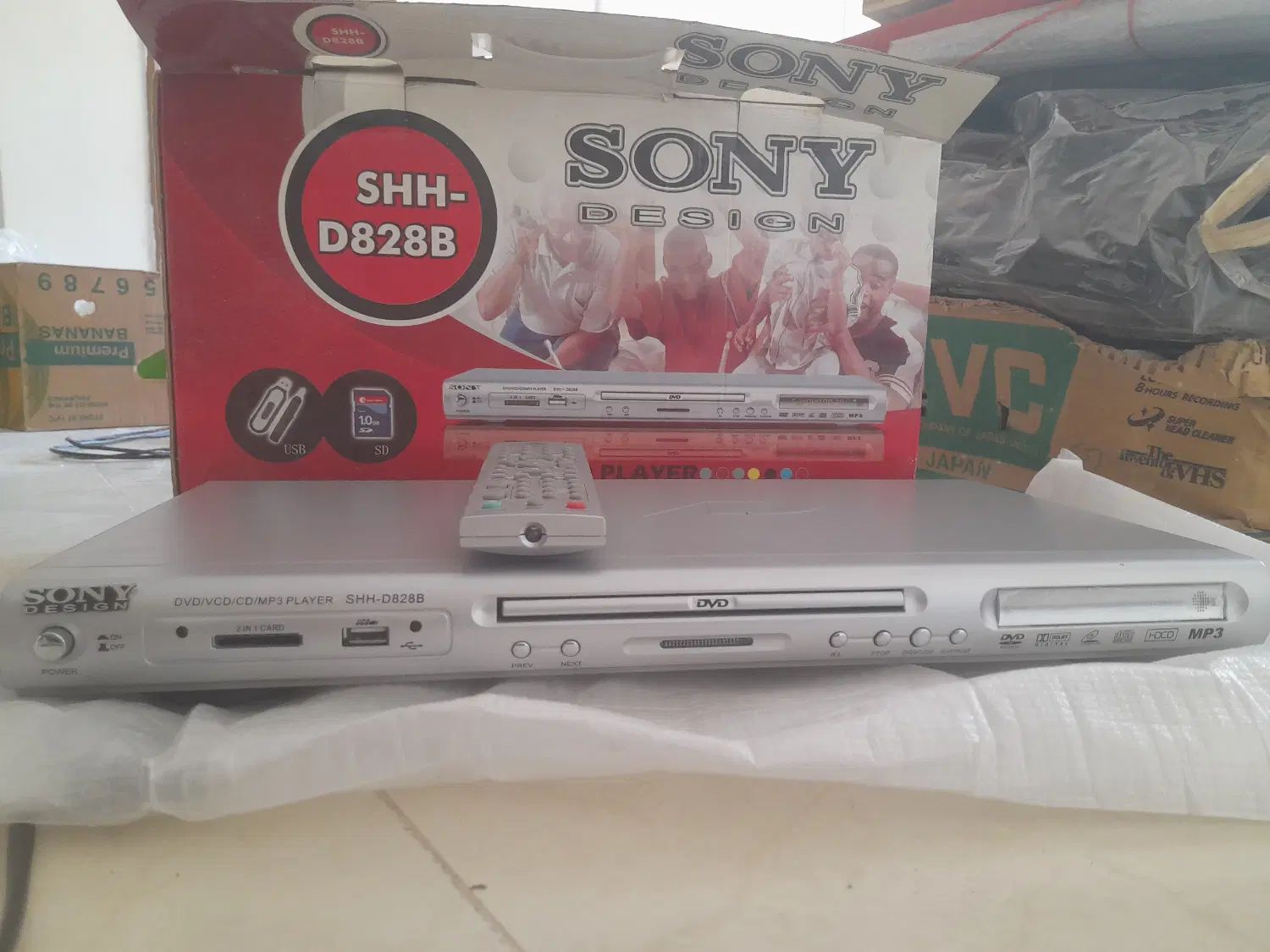 دی وی دی و یس دی خوان SONY در حد نو|پخش‌کننده DVD و ویدیو|اصفهان, آزادان|دیوار