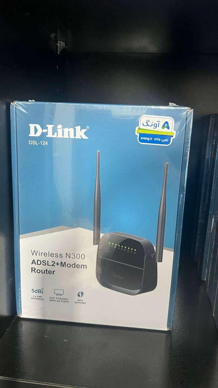 مودم Dlink-DSL124|مودم و تجهیزات شبکه|تهران, ستارخان|دیوار