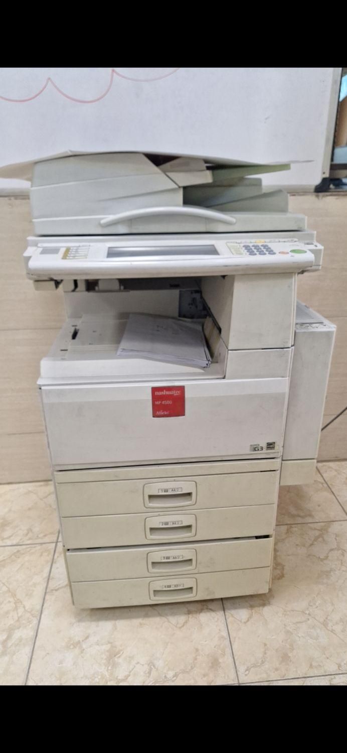 دستگاه فتوکپی پرینت اسکن ریکو mp4500|پرینتر، اسکنر، کپی، فکس|اصفهان, مصلی|دیوار