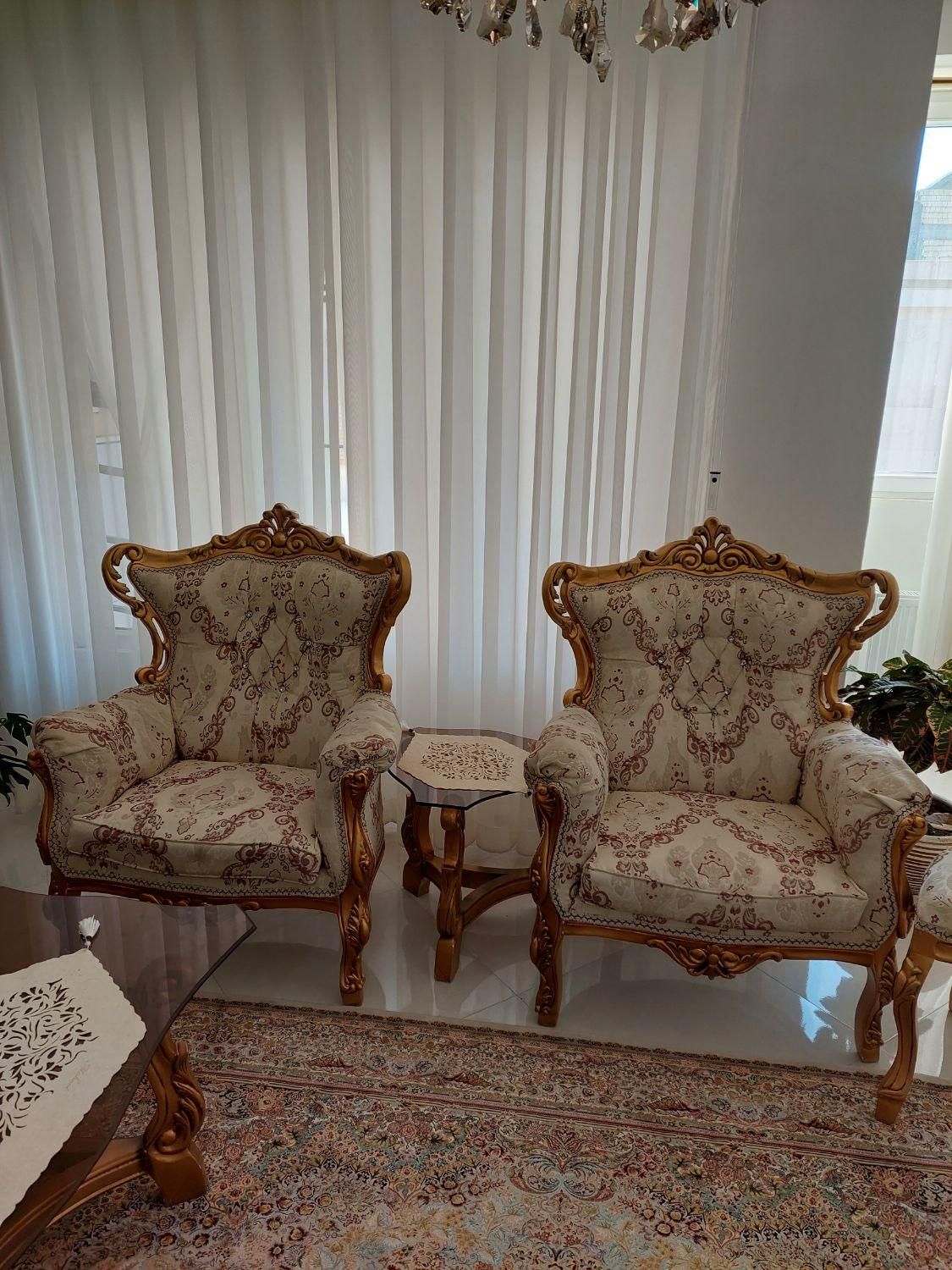 مبلمان سلطنتی|مبلمان خانگی و میز عسلی|بجنورد, |دیوار