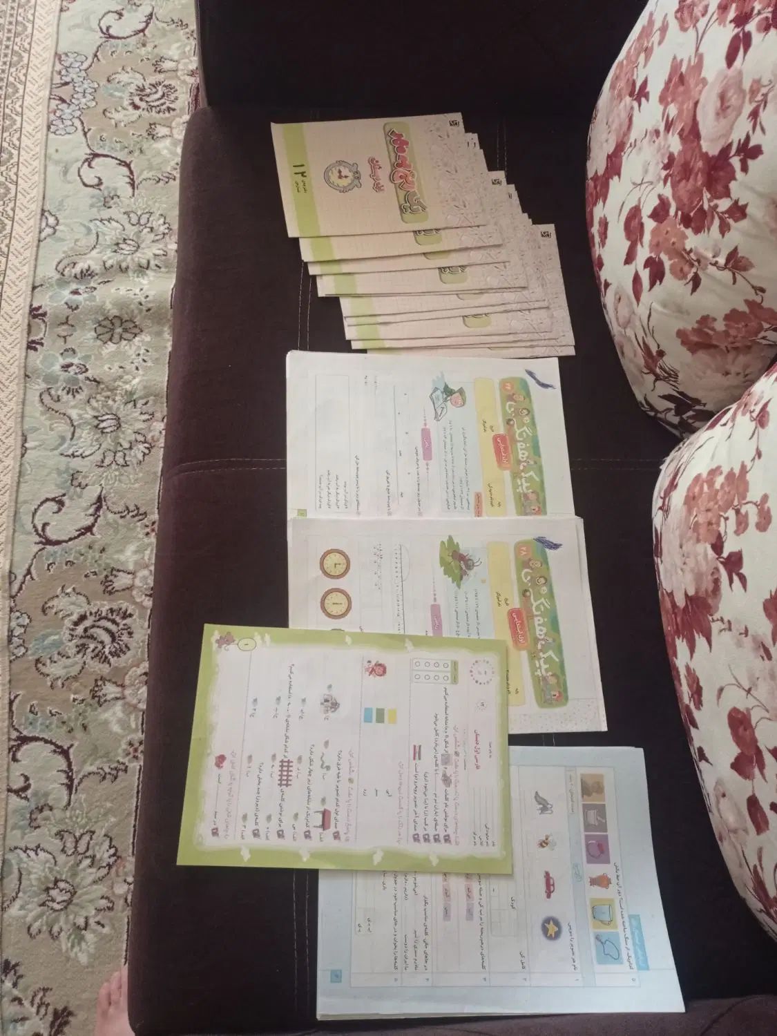 پیک تابستانه،پیک هفتگی،کاربرگ ماهانه پایه اول|کتاب و مجله آموزشی|بندرعباس, |دیوار