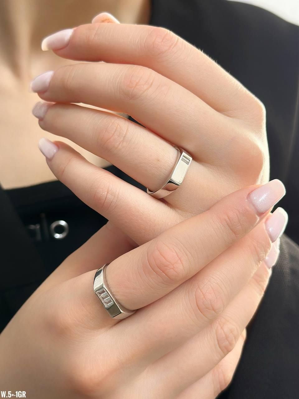 حلقه ست نقره روکش طلا عروس داماد عینا طلا|بدلیجات|تبریز, |دیوار