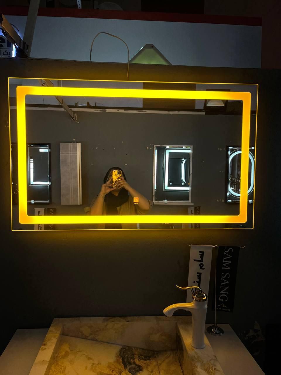 آینه بک لایت سه رنگ|آینه|اصفهان, سرچشمه|دیوار