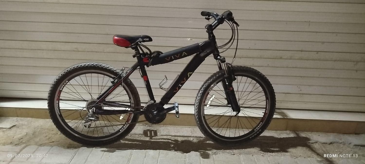 دوچرخه ویوا سایز 26|دوچرخه، اسکیت، اسکوتر|فولادشهر, مسکن مهر فولادشهر|دیوار