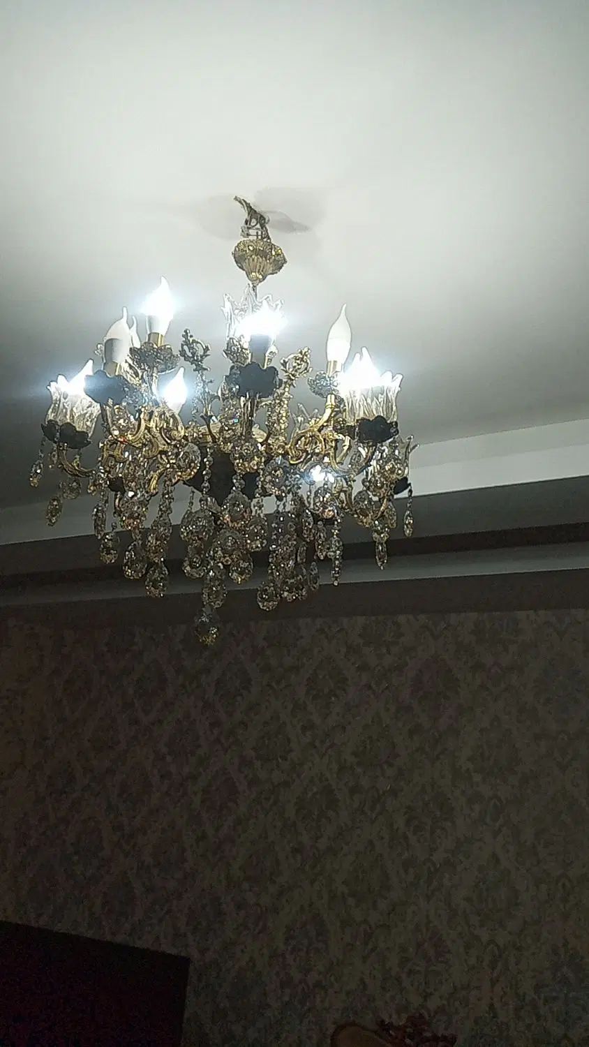 لوستر فروشی دوعدد|لوستر و چراغ آویز|کرج, کلاک پایین|دیوار
