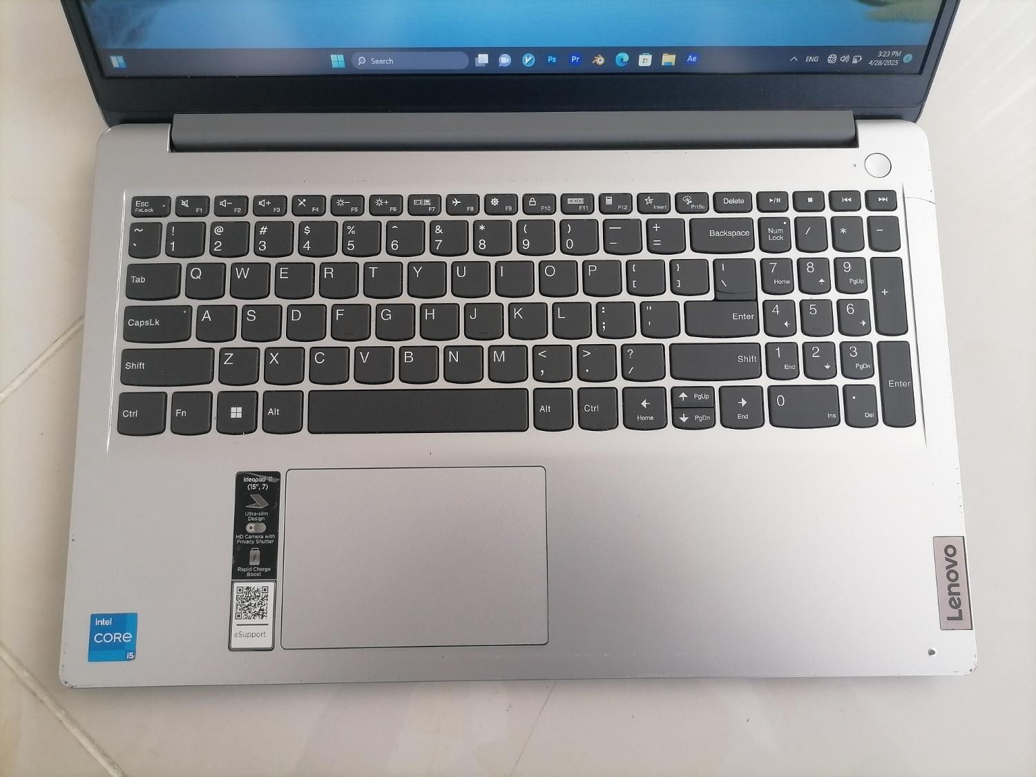 لپ تاپ لنوو i5 نسل 12 رم 16 گیگ و ssd یک ترا|رایانه همراه|مهاباد (آذربایجان غربی), |دیوار