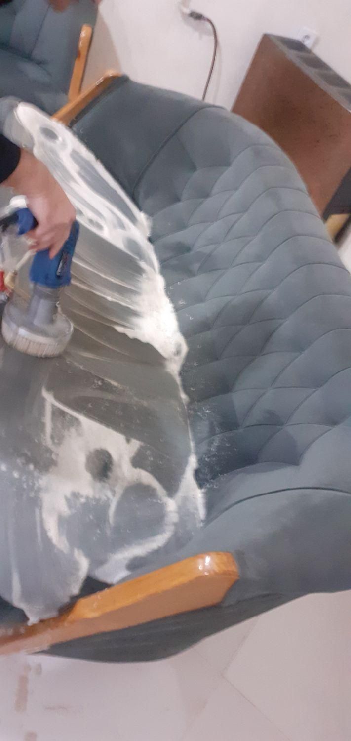 مبل شویی انواع مبل فرش تشک صندلی ماشین ۸۰۰|خدمات نظافت|رشت, گلسار|دیوار