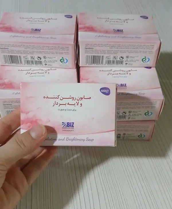 صابون لایه بردار و روشن کننده پوست|آرایشی، بهداشتی، درمانی|تهران, جوادیه|دیوار