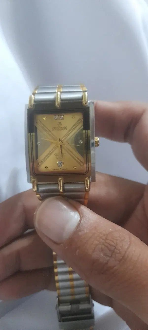 ساعت سوستون ابکاری طلای ۱۸عیاراصل قدیمی|ساعت|زابل, |دیوار