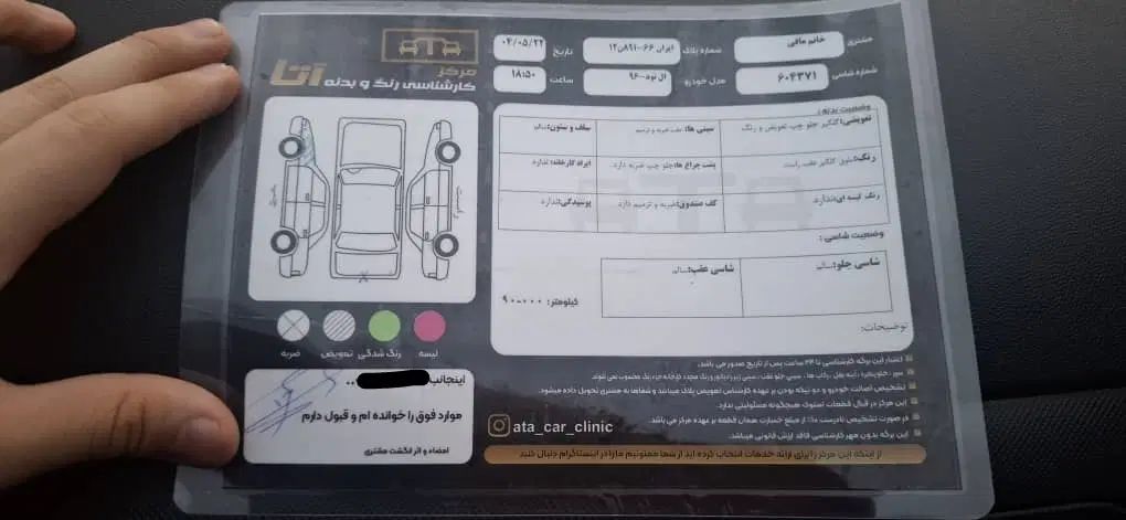 تندر پلاس اتومات ،ال نود ،ال ۹۰سال تولید ۹۶|خودرو سواری و وانت|تهران, سردارجنگل|دیوار