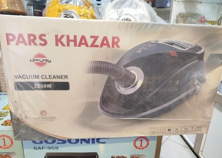 جاروبرقی پارس خزر مدل vc2200 مشکی کروم نو|جاروبرقی، جارو شارژی، بخارشو|تهران, امام زاده حسن|دیوار