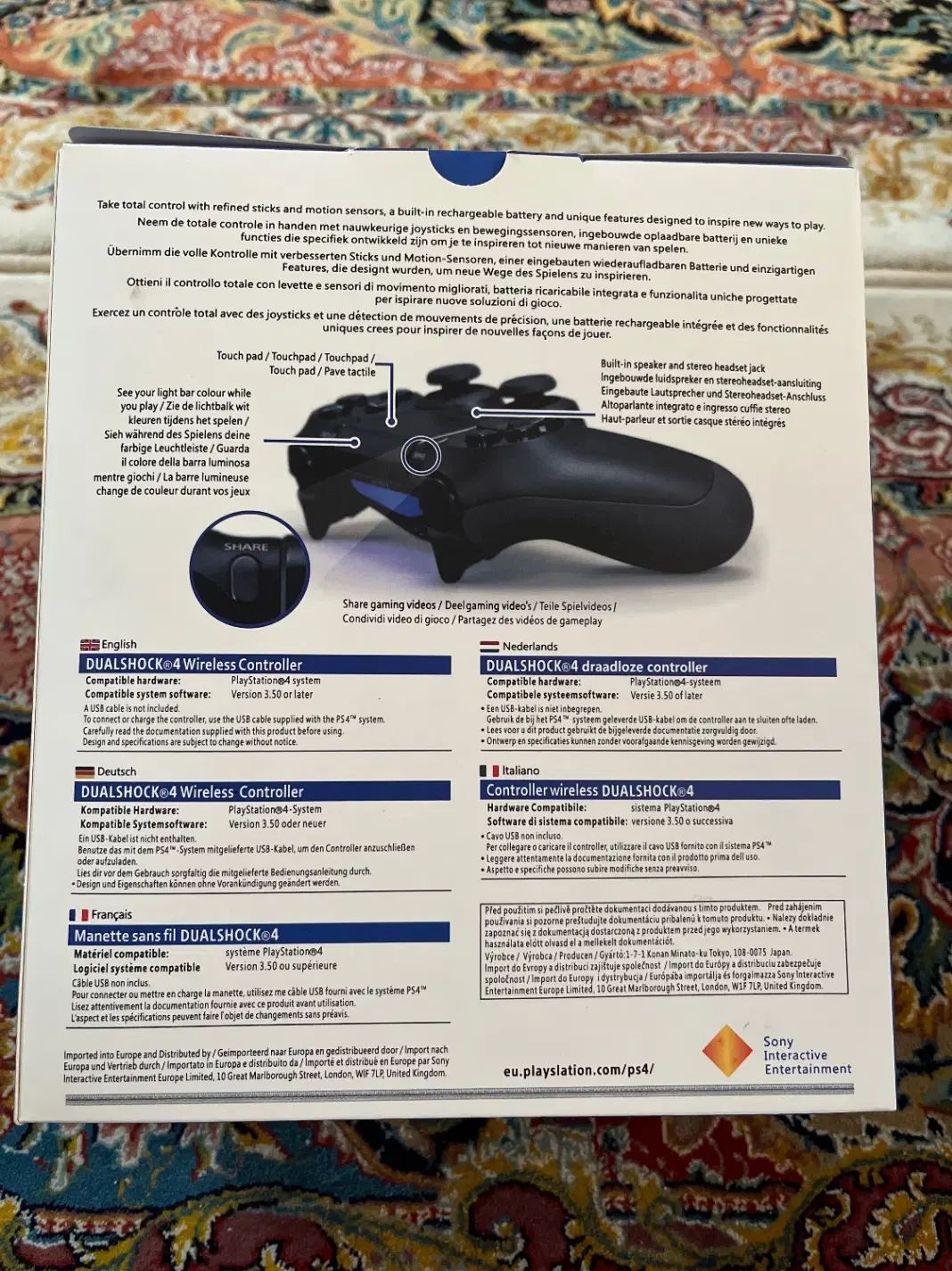 دسته ps4 بُرد اصلی آکبند|کنسول، بازی ویدئویی و آنلاین|کرج, دولت‌آباد|دیوار