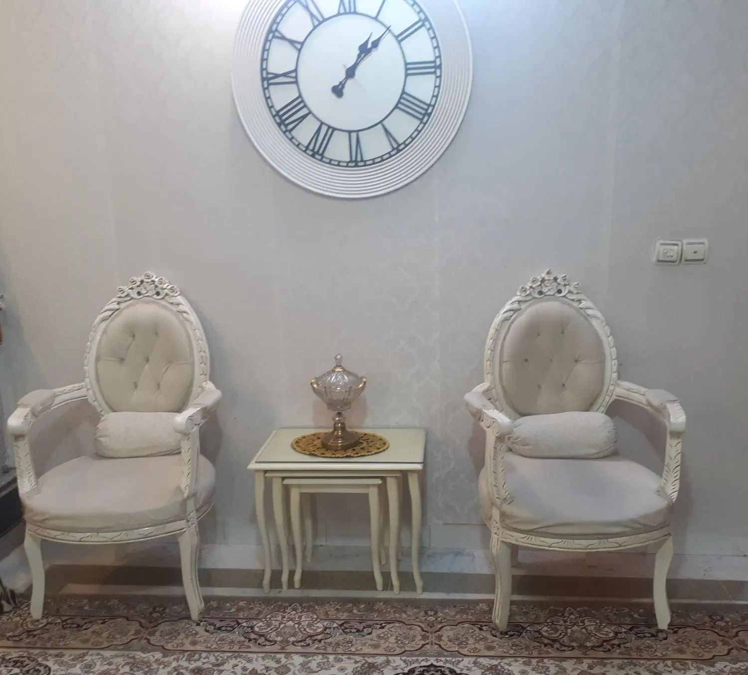 مبلمان ۹نفره ناهارخوری ۶نفره ومیز وسط فقط ۱۰ میلیو|مبلمان خانگی و میز عسلی|تهران, آبشار|دیوار