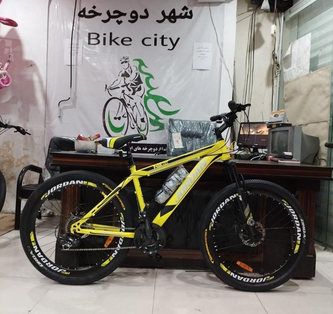 دوچرخه 26 مارک جردن 24 دنده تمام حرفه ای|دوچرخه، اسکیت، اسکوتر|ایلام, |دیوار
