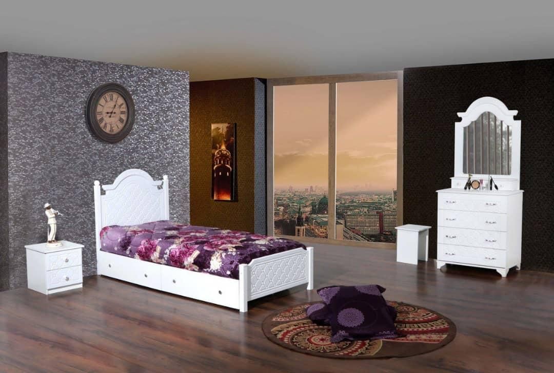 سرویس خواب نوجوان کد۲۰۵|تخت و سرویس خواب|ایلام, |دیوار