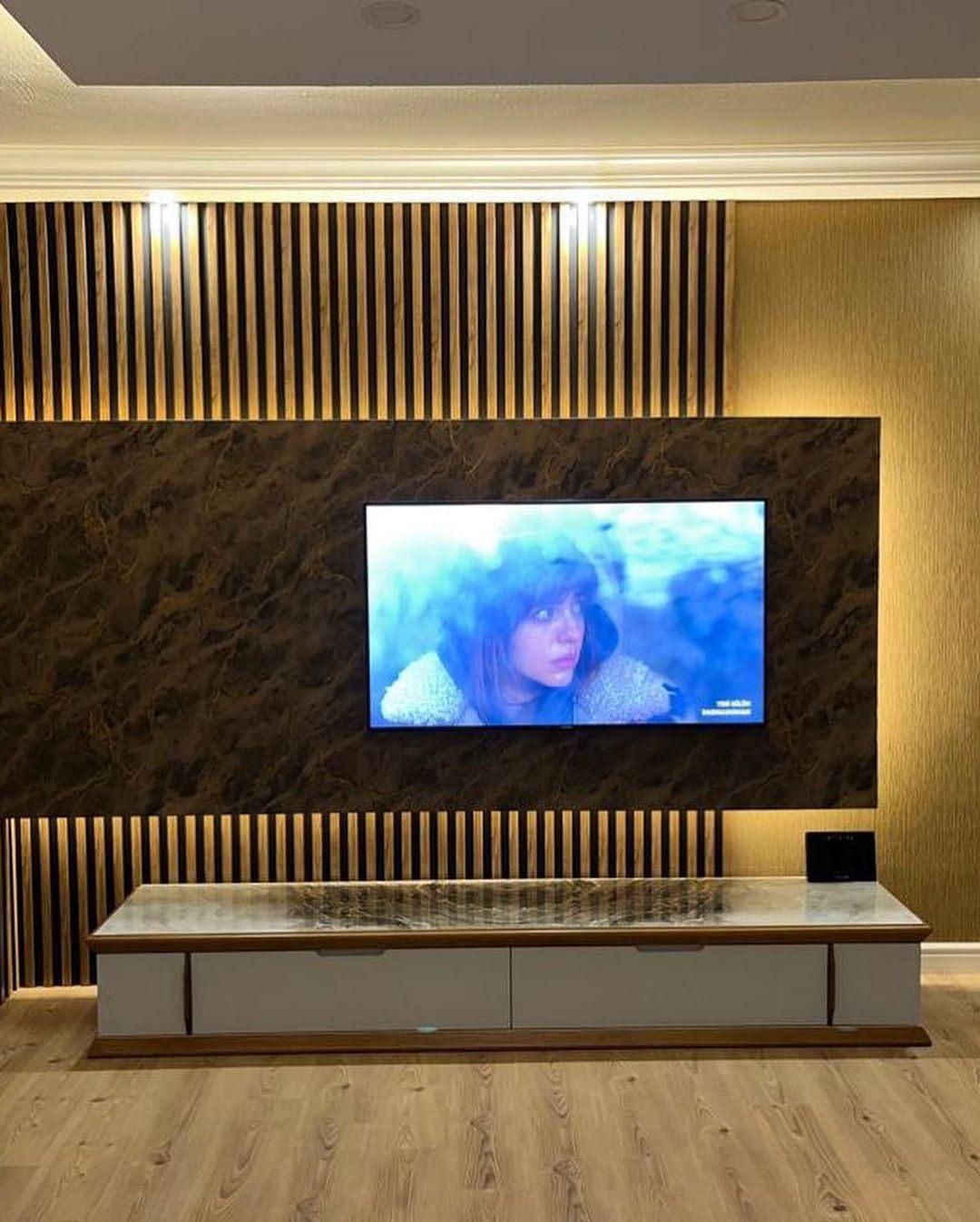 نصب نصاب کناف سقف کاذب تی وی روم ماربل شیت ترموال|خدمات پیشه و مهارت|بندر امام خمینی, |دیوار