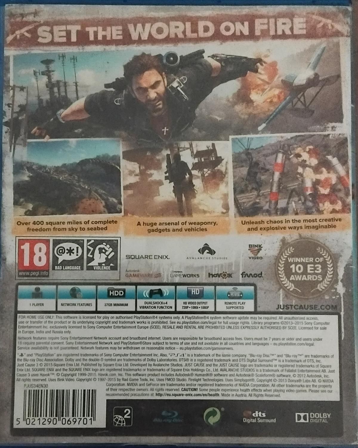 بازی جاست کاز ۳(JUST CAUSE3)|کنسول، بازی ویدئویی و آنلاین|تهران, ولنجک|دیوار