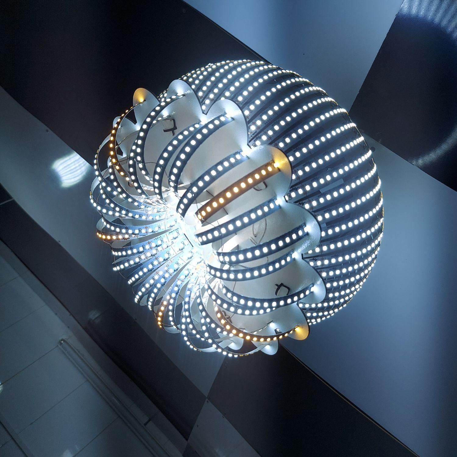 لامپ دست ساز مدل توپی زیر گل دار|لامپ و چراغ|کرمانشاه, |دیوار