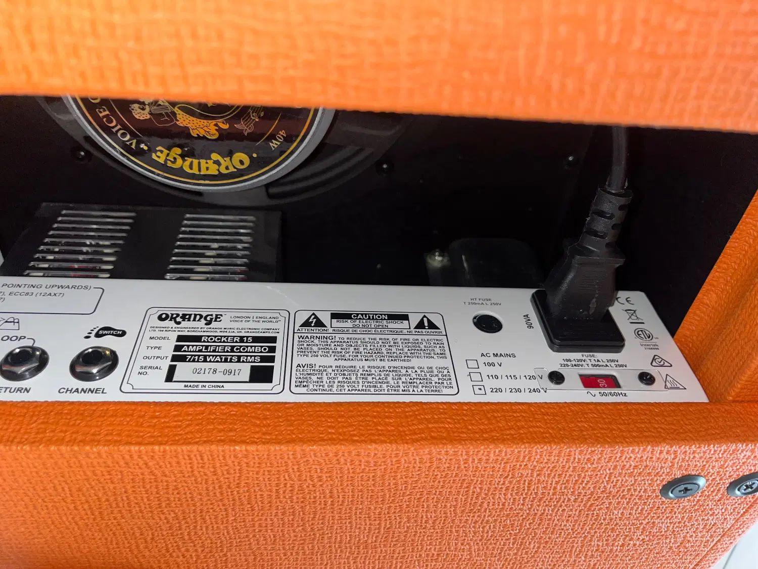 آمپلی‌فایر گیتار Orange Rocker 15|گیتار، بیس، امپلیفایر|تهران, سعادت‌آباد|دیوار