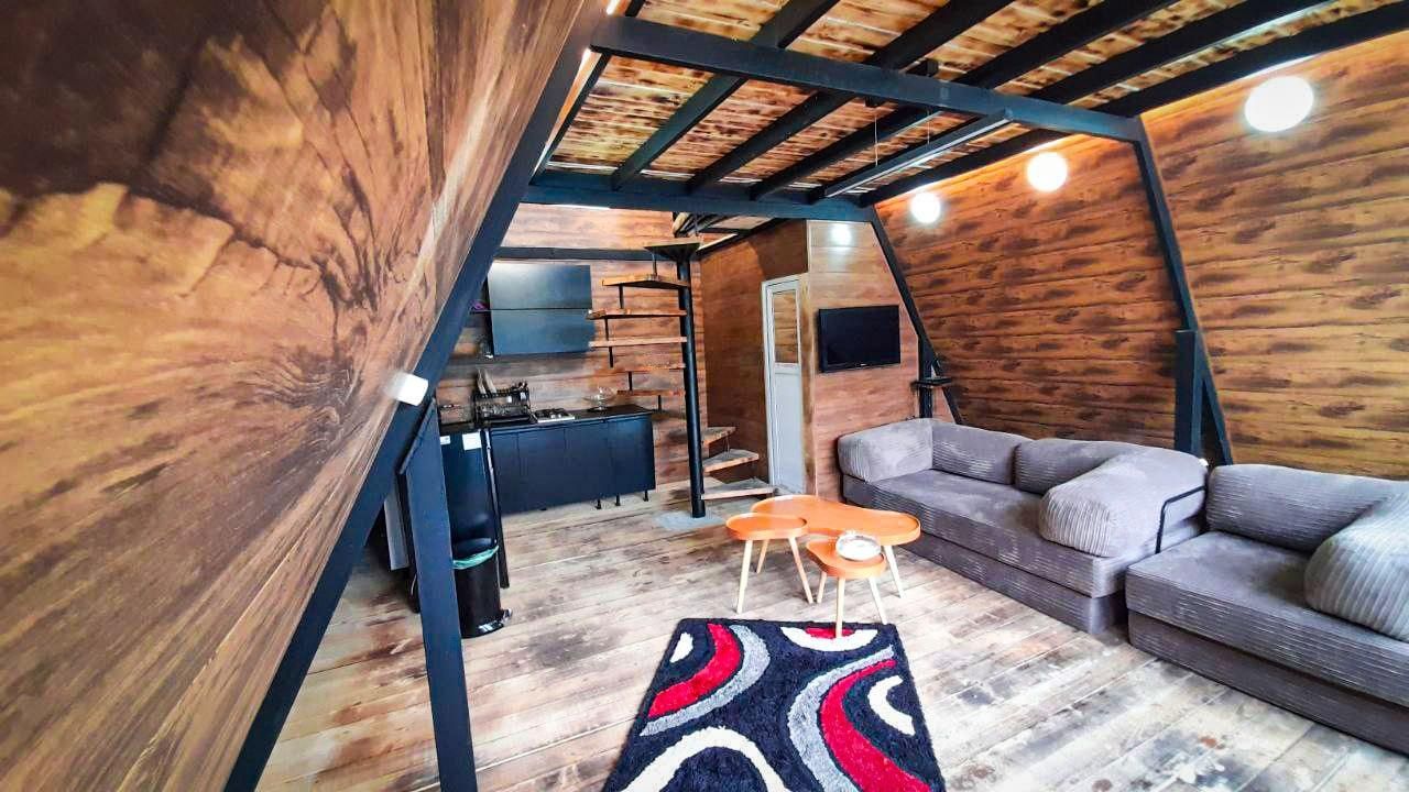 اجاره کلبه سوئیسی فوکا (استخر آب گرم)|اجارهٔ کوتاهمدت ویلا و باغ|رشت, پسیخان|دیوار